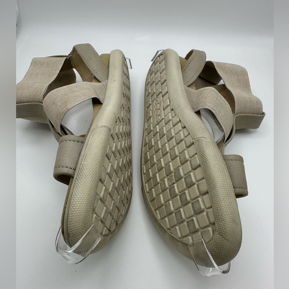 ECCO Women’s Damara Ankle Strap Sandals Size EU 41 / US 10 Tan / Neutrals - Picture 8 of 9